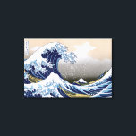 The Great Wave off Kanagawa Canvas Print<br><div class="desc">The Great Wave off Kanagawa (Kanagawa Oki Nami Ura) by Katsushika Hokusai,  1830-1833.</div>