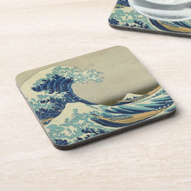 The Great Wave off Kanagawa Coaster (Left Side)