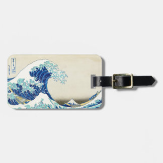 The Great Wave off Kanagawa Custom Luggage Tag