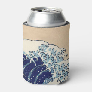 The Great Wave off Kanagawa Hokusai Can Cooler