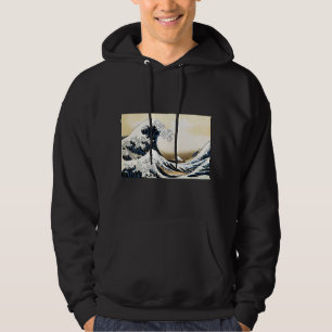 The Great Wave Off Kanagawa Hokusai, Japanese art Hoodie