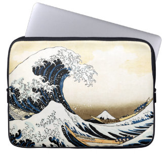 The Great Wave Off Kanagawa Hokusai, Japanese art Laptop Sleeve
