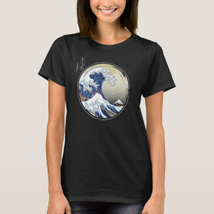The Great Wave off Kanagawa Japanese Aesthetic Clo T-Shirt