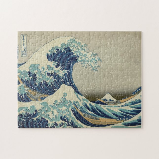 The Great Wave off Kanagawa Jigsaw Puzzle (Horizontal)