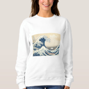 The Great Wave Off Kanagawa - Katsushika Hokusai Sweatshirt