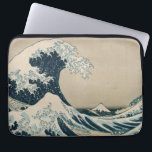 The Great Wave off Kanagawa Laptop Sleeve<br><div class="desc">The Great Wave of Kanagawa,  from the series '36 Views of Mt. Fuji' | by Katsushika Hokusai | Art Location: Private Collection | Japanese Artist | Image Collection Number: XIR158277</div>
