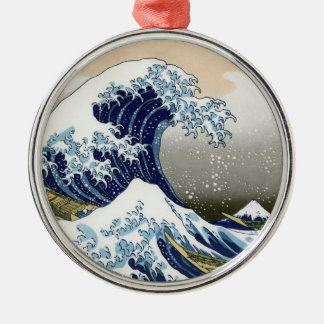 The Great Wave Off Kanagawa Metal Tree Decoration