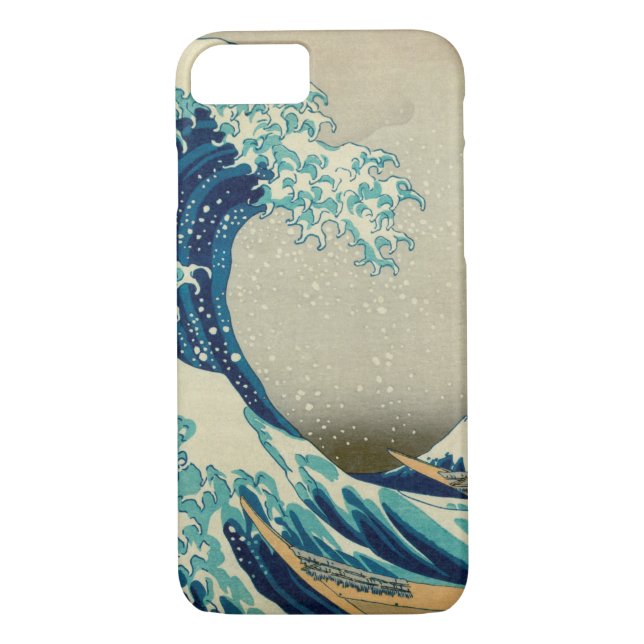 The Great Wave off Kanagawa Mount Fuji Japan Case-Mate iPhone Case (Back)