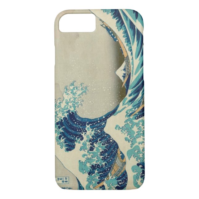 The Great Wave Off Kanagawa Phone Case (Back)