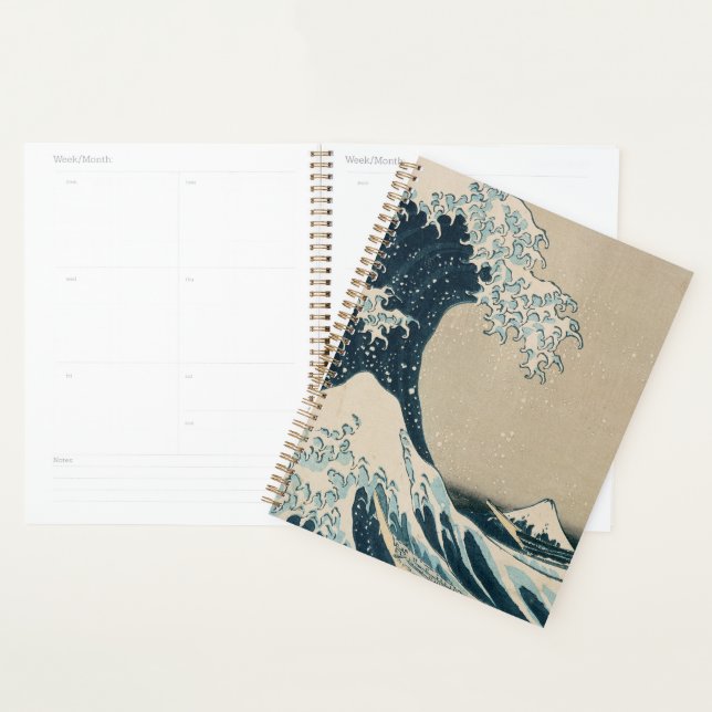 The Great Wave off Kanagawa Planner (Display)