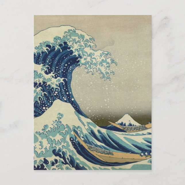 The Great Wave off Kanagawa Postcard (Front)