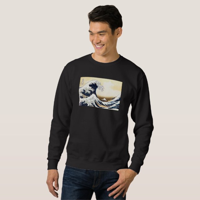 The Great Wave off Kanagawa Sweatshirt (Front Full)