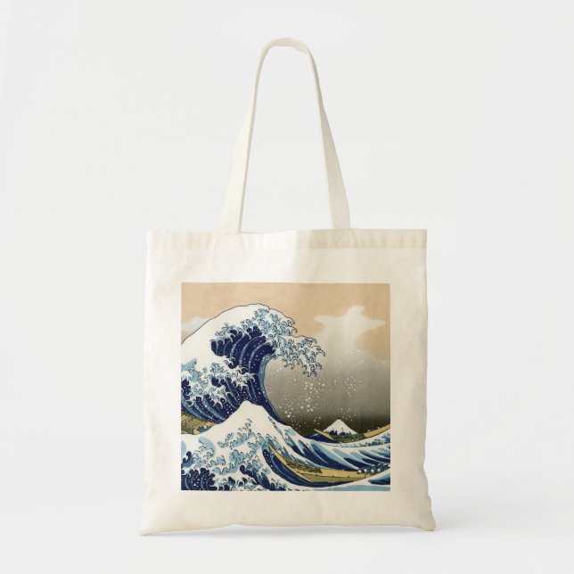 The Great Wave Off Kanagawa Tote Bag (Front)