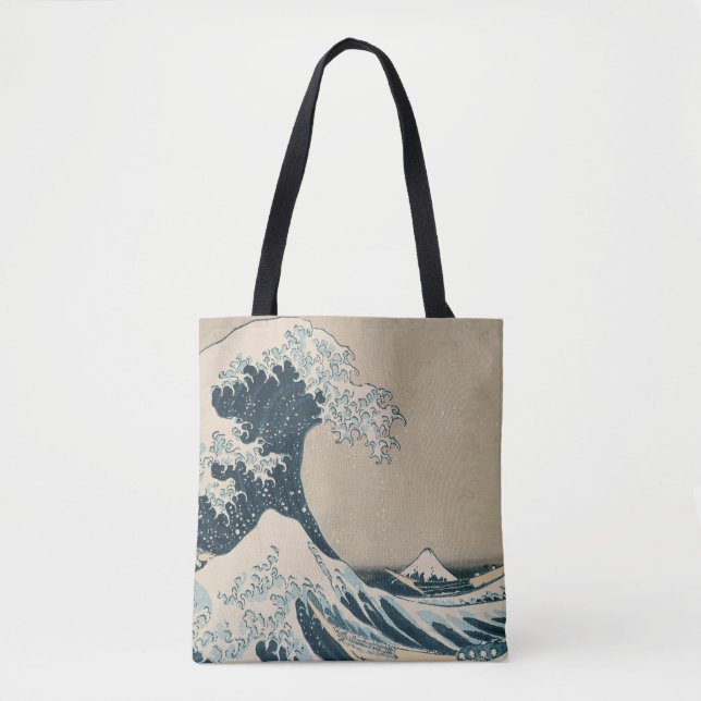The Great Wave off Kanagawa Tote Bag (Front)