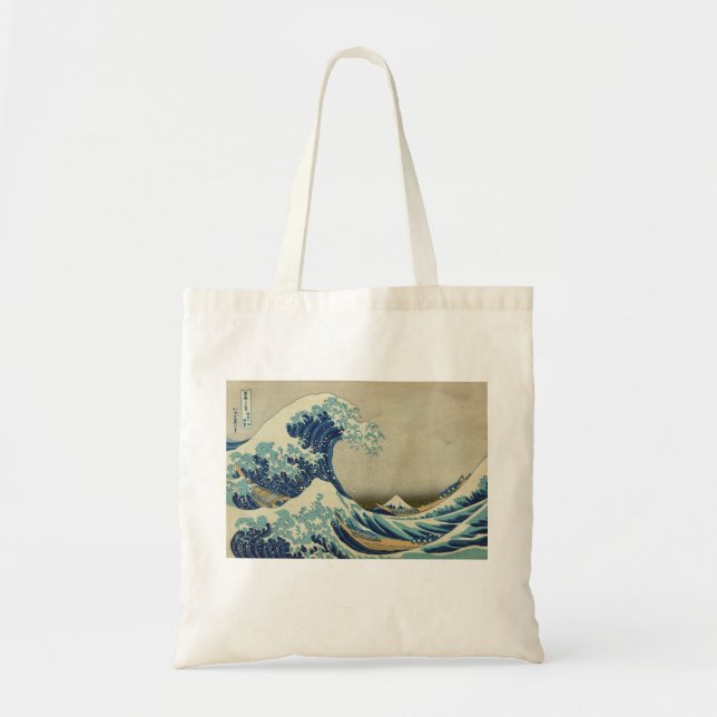 The Great Wave off Kanagawa Tote Bag (Front)