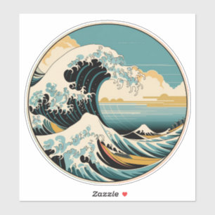 The Great Wave Off Kanagawa Vintage Aesthetic