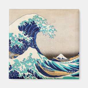 The Great Wave off Kanagawa Vintage Japanese Art Magnet