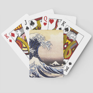 The Great Wave Off Kanagawa Vintage Japanese Art Playing Cards