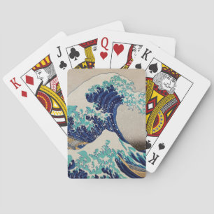 The Great Wave off Kanagawa vintage Playing Cards