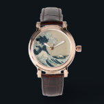 The Great Wave off Kanagawa Watch<br><div class="desc">The Great Wave of Kanagawa,  from the series '36 Views of Mt. Fuji' | by Katsushika Hokusai | Art Location: Private Collection | Japanese Artist | Image Collection Number: XIR158277</div>