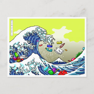 THE GREAT WAVE POSTCARD