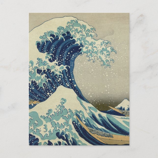 The Great Wave Postcard (Front)