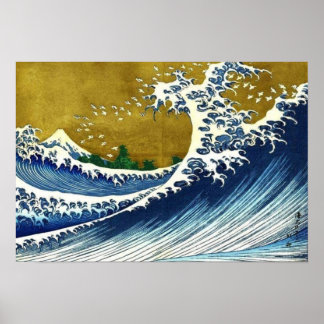 The Great Wave Poster