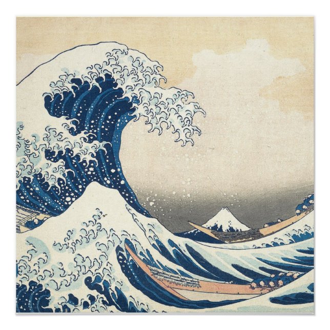 The Great Wave Poster (Front)