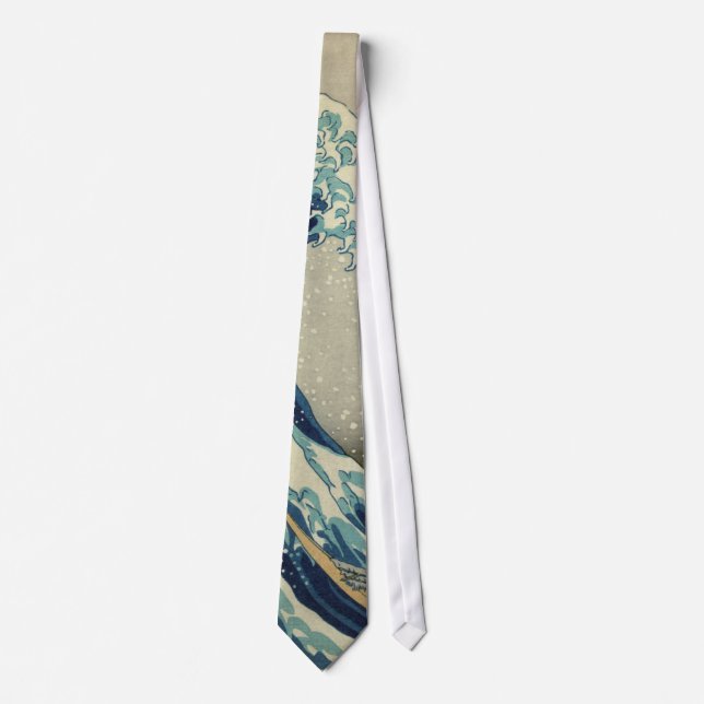 The Great Wave Tie (Front)