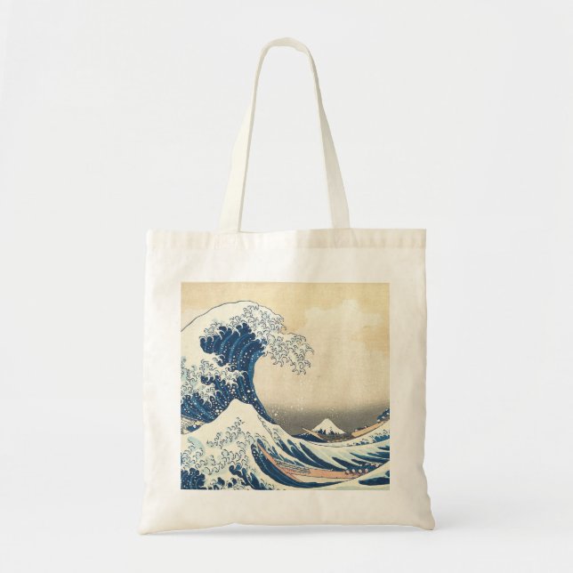 The Great Wave Tote Bag (Front)