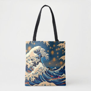 The Great Wave Tote Bag