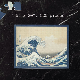 The Great Wave  -  Vintage Japanese  art Jigsaw Puzzle
