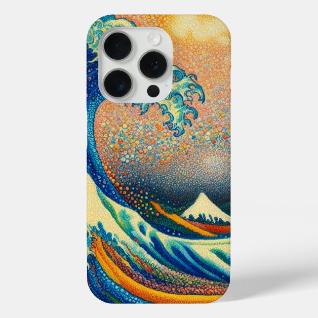 The Great Wave, wave off Kanagawa v2 Case-Mate iPhone Case (Back)