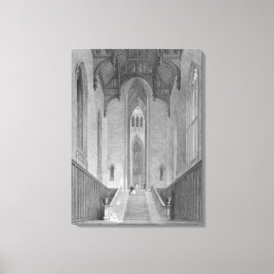 The Great Western Hall leading to the Grand Saloon Canvas Print