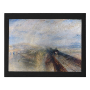 The Great Western Railway, William Turner, 1844 Faux Canvas Print