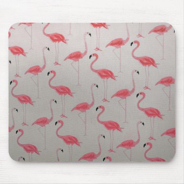 The greater flamingo mouse pad (Front)