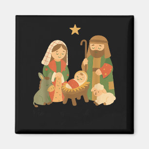 The Greatest Gift Off All Nativity Scene Jesus Mat Magnet