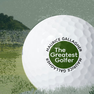 The Greatest Golfer of all time Golf Balls