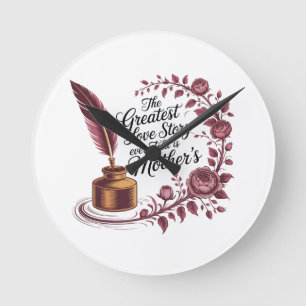 The Greatest Love Story Ever Told Is Mother's Round Clock