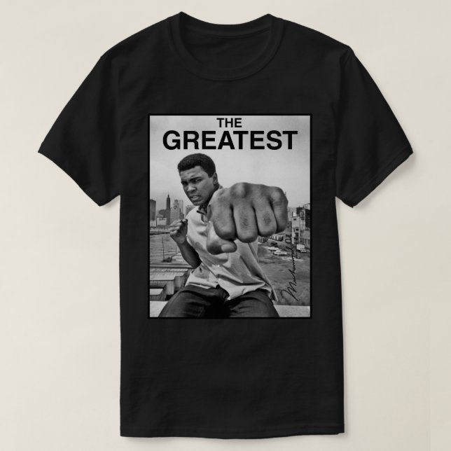 "The Greatest" Muhammad Ali T-Shirt (Design Front)