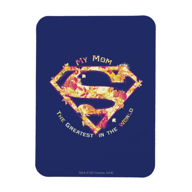 The Greatest Mum in the World Magnet (Vertical)