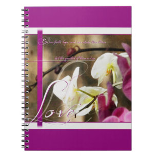 The greatest of these is Love Notebook