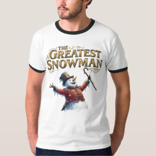 The Greatest Snowman Funny Musical Parody T-Shirt