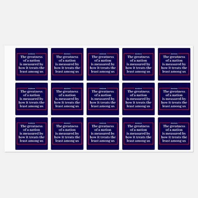 The Greatness of a Nation Political (Sheet)