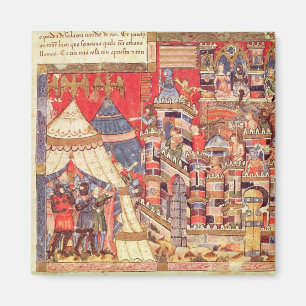 The Greek Camp and the City of Troy Magnet