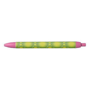 The Green bubbles Black Ink Pen