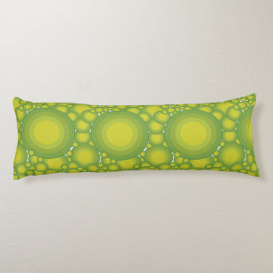 The Green bubbles Body Cushion