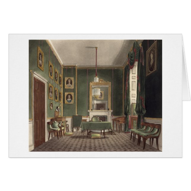The Green Closet, Buckingham House, from 'The Hist (Front Horizontal)