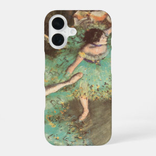 The Green Dancer by Edgar Degas, Vintage Ballet iPhone 16 Case