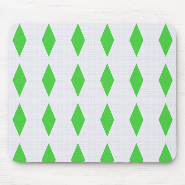 The Green Diamond Mousepad (Front)